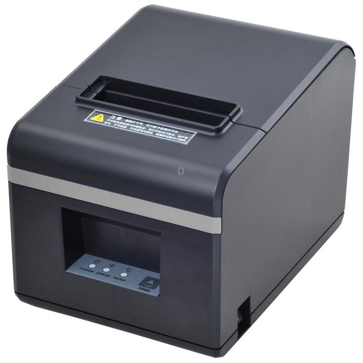 Xprinter XP-N160II Thermal Ticket Printing Machine Bluetooth Receipt Printer, Style:EU Plug(Gray)