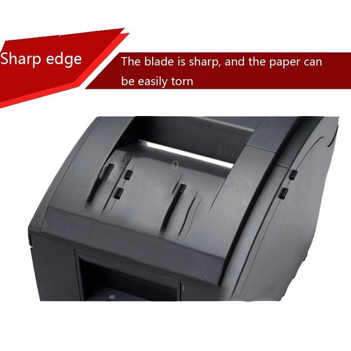 Xprinter XP-76IIH Dot Matrix Printer Open Roll Invoice Printer, Model: Parallel Port(UK Plug)
