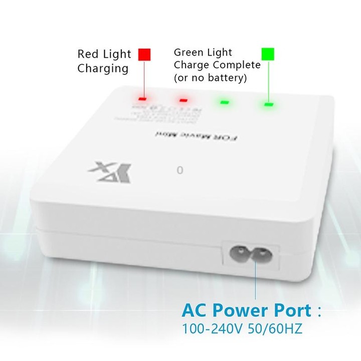 For DJI Mavic Mini Charger Battery USB 6 in 1 Hub Intelligent Battery Controller Charger, Plug Type:AU Plug