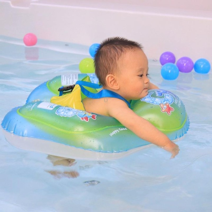 Cartoon Animal Pattern Children Swimming Ring Inflatable Baby Lying Ring Lifebuoy, Size:L