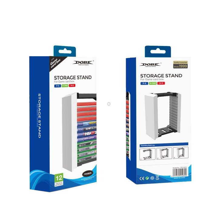 DOBE TP5-0520 Console Game Cd Storage Rack Can Accommodate 12 Double-Layer Disc Racks For PS5