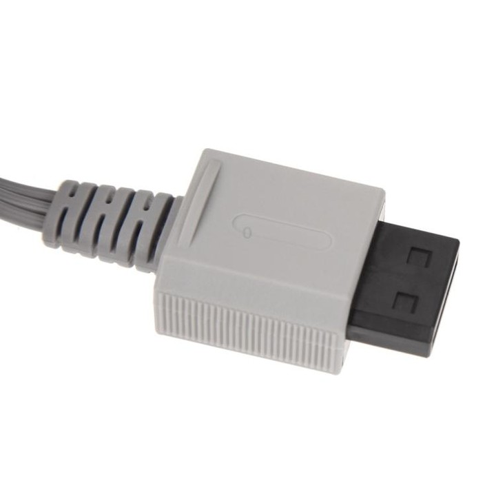 1.8m Component cable Audio Video AV Composite 3 RCA Cable for sharpest video Main 480p video output for Nintendo Wii console