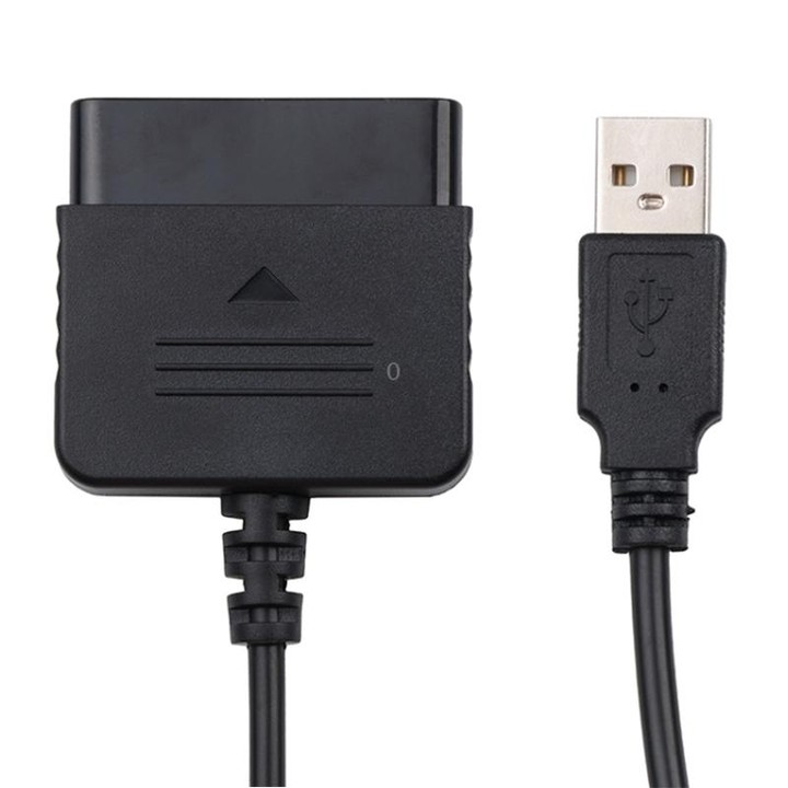 Kebidu USB GamePad Games Controller Converter Without Driver for Sony PS1 PS2 Adapter Cable