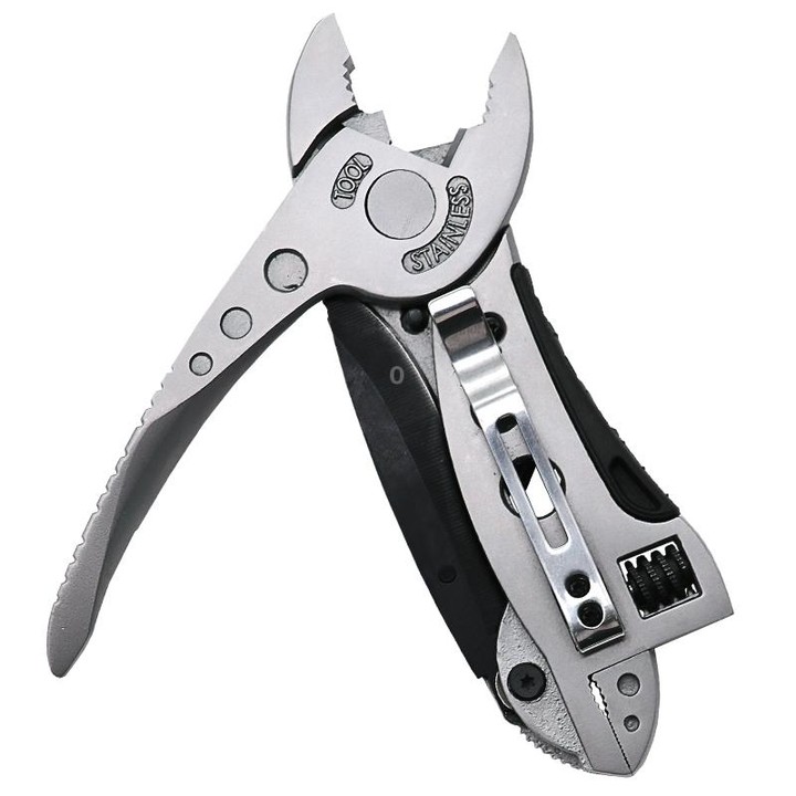 Outdoor Camping Multi-function Pliers Wrench Combination Tool
