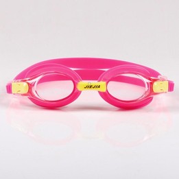 JIEJIA J2670 Silicone Swimming Goggles for Children(Red)
