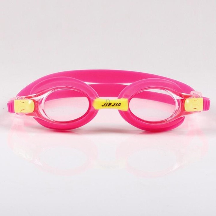 JIEJIA J2670 Silicone Swimming Goggles for Children(Red)