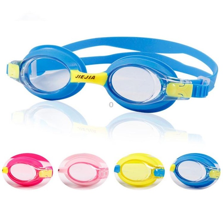 JIEJIA J2670 Silicone Swimming Goggles for Children(Pink)