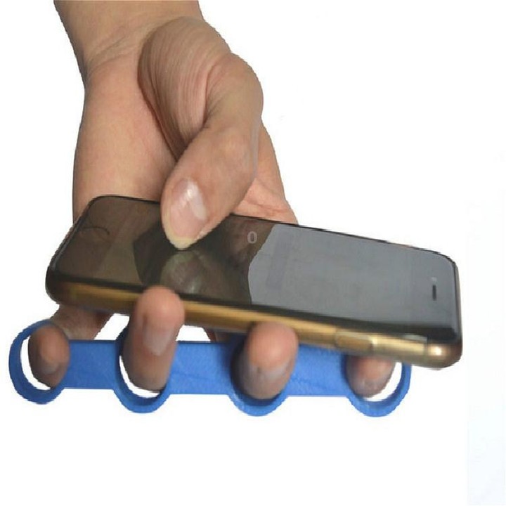 Guitar Finger Expansion Finger Force Device Piano Span Practice Finger Sleeve, Specification:Large(Blue)
