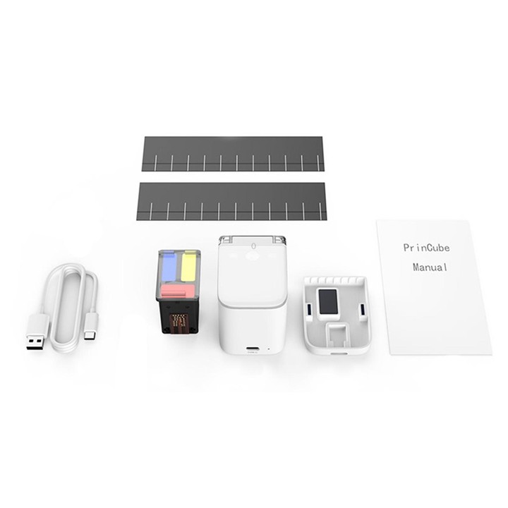 Mbrush Handheld Printer Custom Content Portable Full Color Inkjet Printer with Ink Cartridges