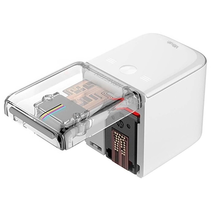 Mbrush Handheld Printer Custom Content Portable Full Color Inkjet Printer with Ink Cartridges