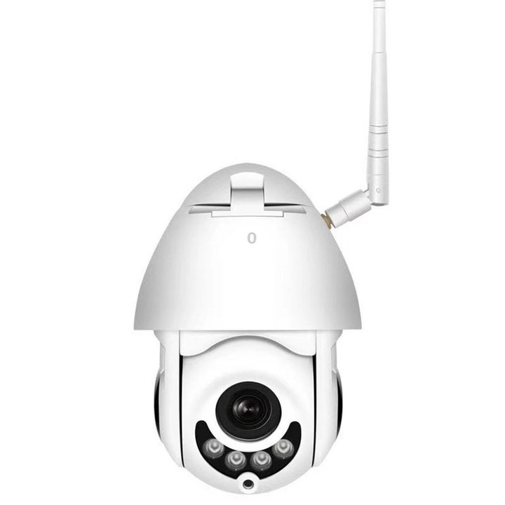 OU-A1IN PTZ Control 355 Degree Rotation Infrared WiFi Smart Dome Camera, Two-Way Voice Intercom Monitor(AU Plug)