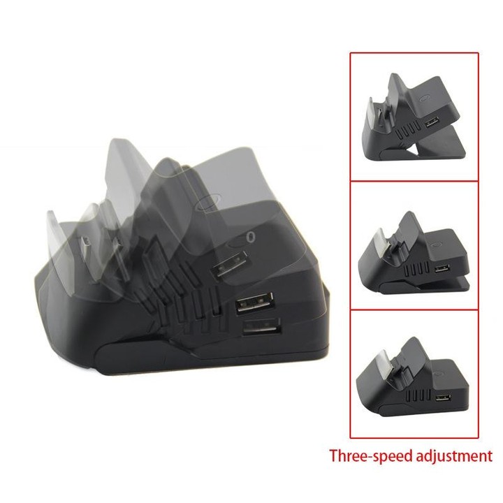 Video Projection Converter Cooling Portable Charging Base For Switch, Color of the product: Network Card