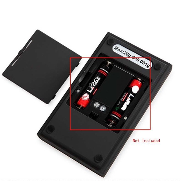 20g/0.001g High-Precision Portable Jewelry Scale Mini Electronic Scale Precision Carat Electronic Scale