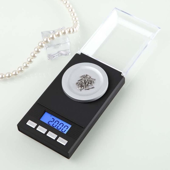 100g/0.001g High-Precision Portable Jewelry Scale Mini Electronic Scale Precision Carat Electronic Scale