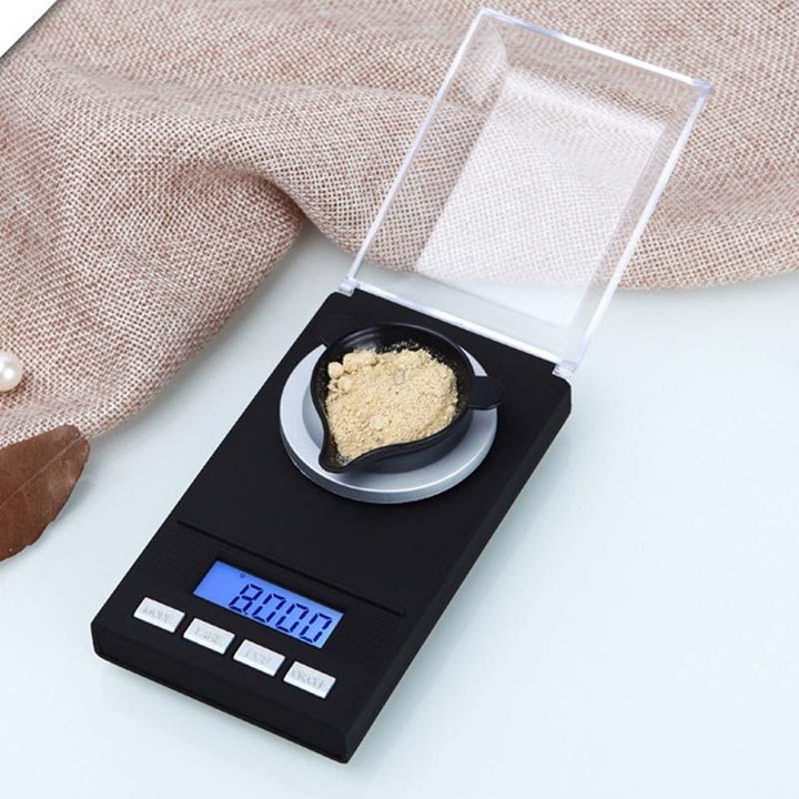 100g/0.001g High-Precision Portable Jewelry Scale Mini Electronic Scale Precision Carat Electronic Scale