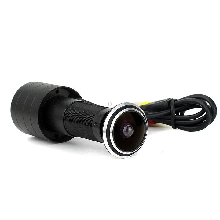 800TVL CVBS Analog Door Cat Eye Color Wide View Door Viewer Camera Adjustable Home Security Camera
