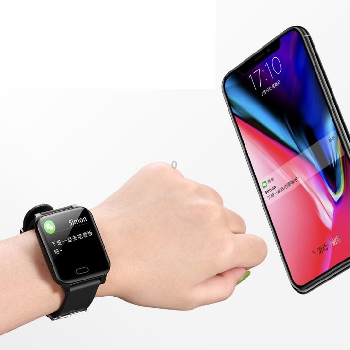 Y12 1.1 inch Screen Smart Bracelet, IP67 Waterproof, Support NFC/ Bluetooth Call/ Sleep Monitoring/ Heart Rate Monitoring/ Blood