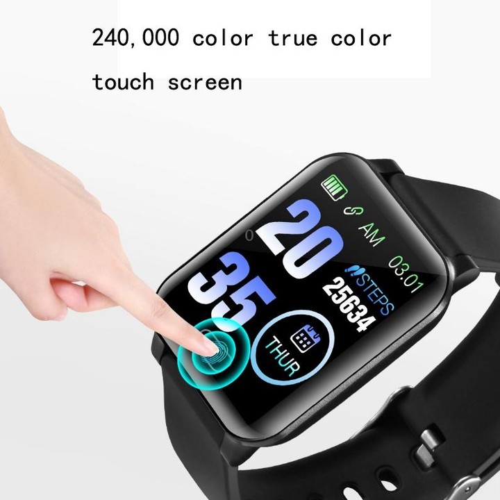 Y12 1.1 inch Screen Smart Bracelet, IP67 Waterproof, Support NFC/ Bluetooth Call/ Sleep Monitoring/ Heart Rate Monitoring/ Blood