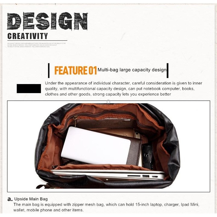 Batik Canvas Waterproof Photography Bag Outdoor Wear-resistant Large Camera Photo Backpack Men for Nikon / Canon / Sony / Fujifi
