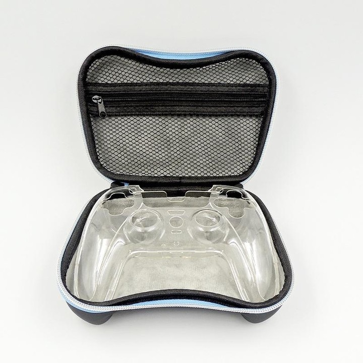 iPlay HBP-283 Gamepad Protective Shell Storage Bag For PS5(Handbag + PC Transparent Cover)