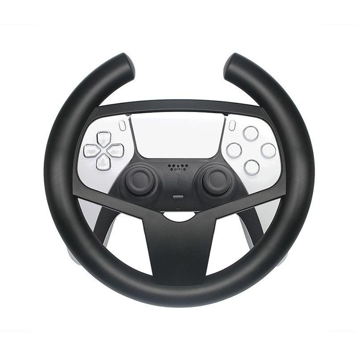2 PCS Gamepad Steering Wheel Round Racing Game Console Steering Wheel For PS5