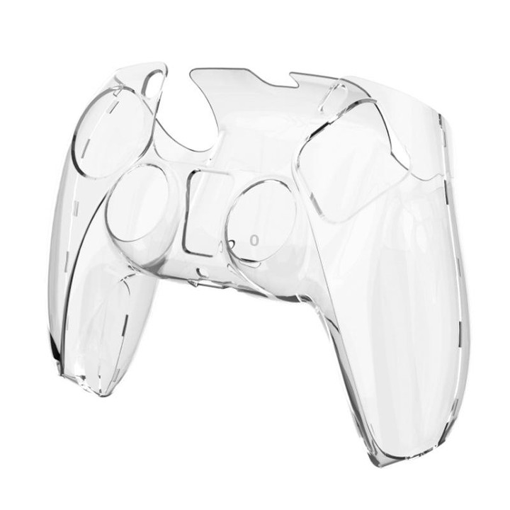KJH PS5-002 Game Controller Crystal Shell Wireless Controller Protective Shell Cover PC Transparent Protective Hard Shell For PS