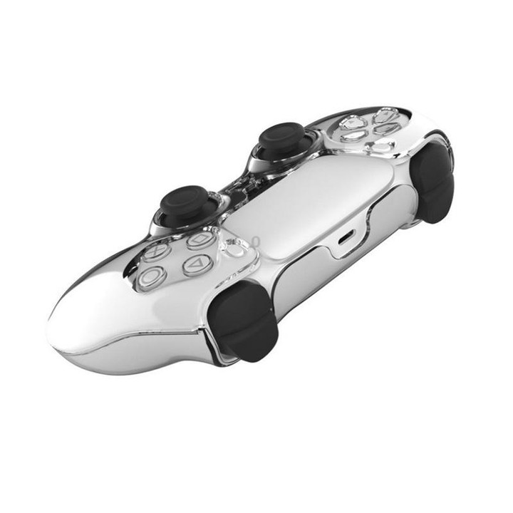 KJH PS5-002 Game Controller Crystal Shell Wireless Controller Protective Shell Cover PC Transparent Protective Hard Shell For PS