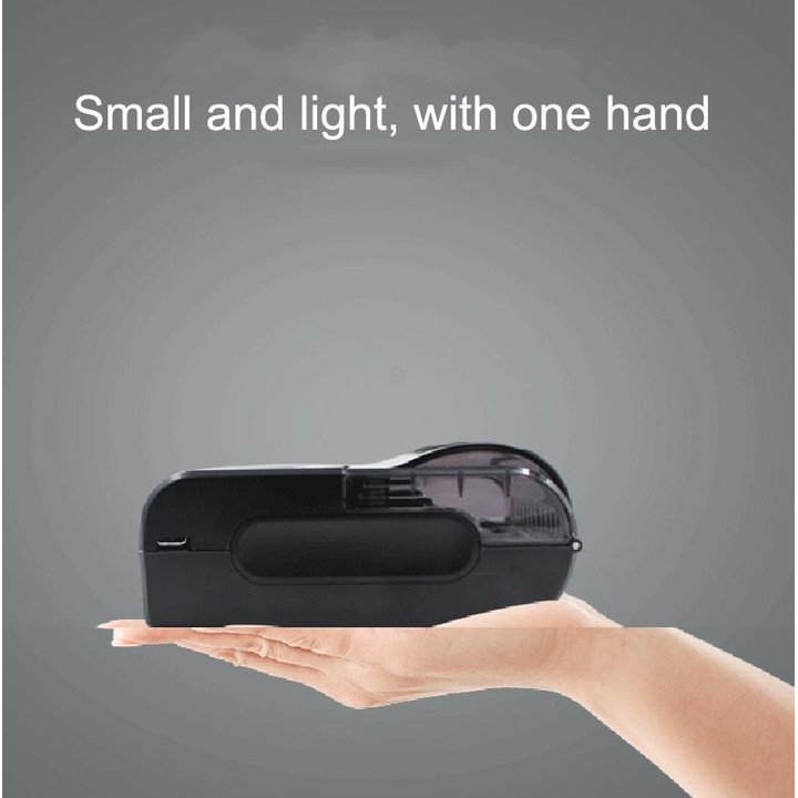 58HB6 Portable Bluetooth Thermal Printer Label Takeaway Receipt Machine, Supports Multi-Language & Symbol/Picture Printing, Mode
