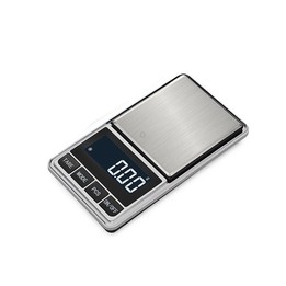 Kitchen Stainless Steel Mini Portable Scale High Precision Jewelry Scale Electronic Scale, Specification: 500g/0.1g