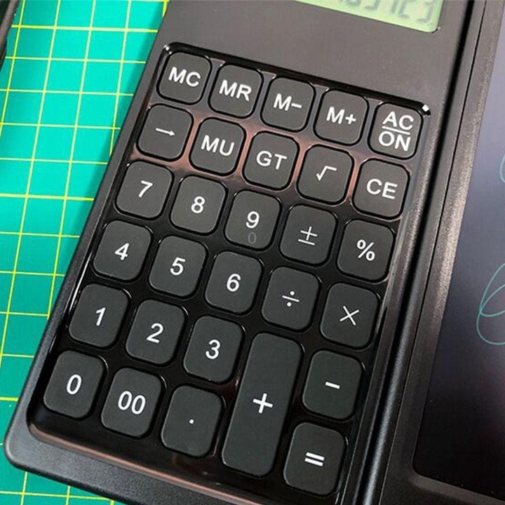 Writing Pad Calculator Business Notepad Innovative Writing Pad, Style: Button Battery