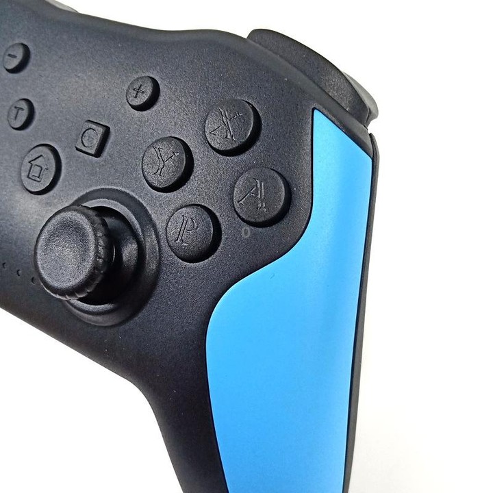 NS009 6-Axis Vibration Burst Wireless Bluetooth Gamepad For Switch Pro(Green and White)