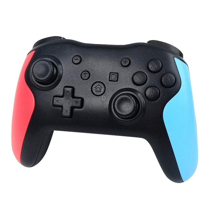 NS009 6-Axis Vibration Burst Wireless Bluetooth Gamepad For Switch Pro(Green and White)