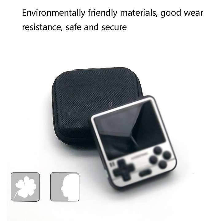 2 PCS Handheld Game Console Storage Bag Accessories Storage for RG280V
