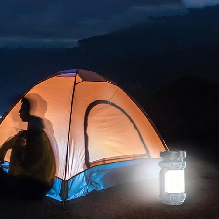 LED Mountaineering Waterproof Patrol USB Charging Flashlight with Power Bank Function, Style: 4800mAh