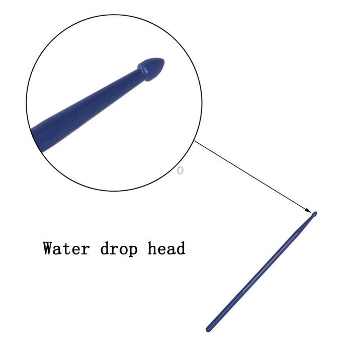 2 PCS Drumsticks Drum Kits Accessories Nylon Drumsticks, Colour: Navy Blue