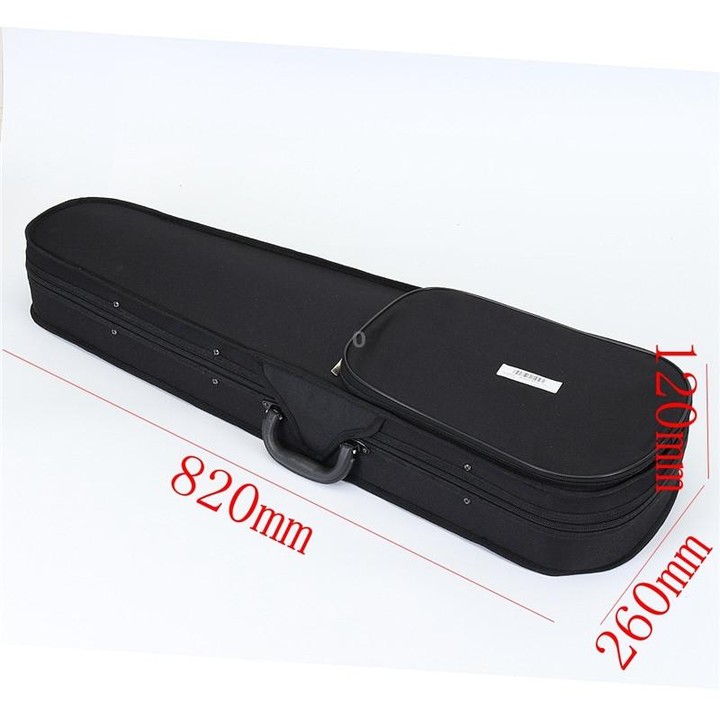 YS030 4 / 4 Wooden Manual Electronic Violin for Beginners, with Bag(Wine Red)