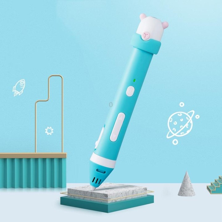 Drawing Three-Dimensional Graffiti Low Temperature 3D Printing Pen For Children A2 Pure Deer