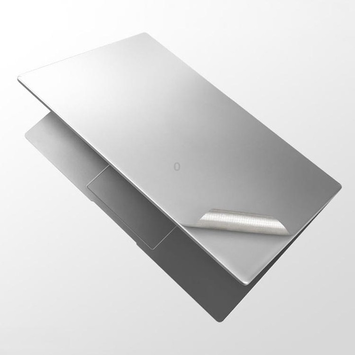 JRC 4 In 1 0.2mm Metal Texture Upper Cover Film + Bottom Cover Film + Full-Support Film + Touchpad Film Laptop Body Protective F