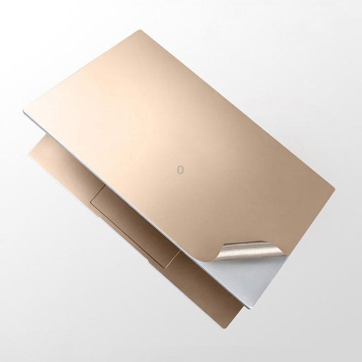JRC 4 In 1 0.2mm Metal Texture Upper Cover Film + Bottom Cover Film + Full-Support Film + Touchpad Film Laptop Body Protective F