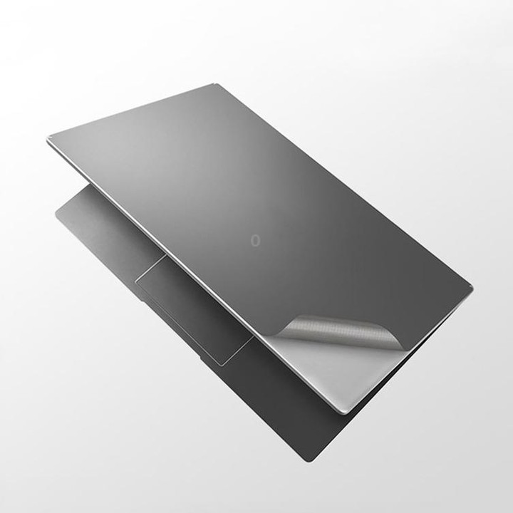 JRC 4 In 1 0.2mm Metal Texture Upper Cover Film + Bottom Cover Film + Full-Support Film + Touchpad Film Laptop Body Protective F