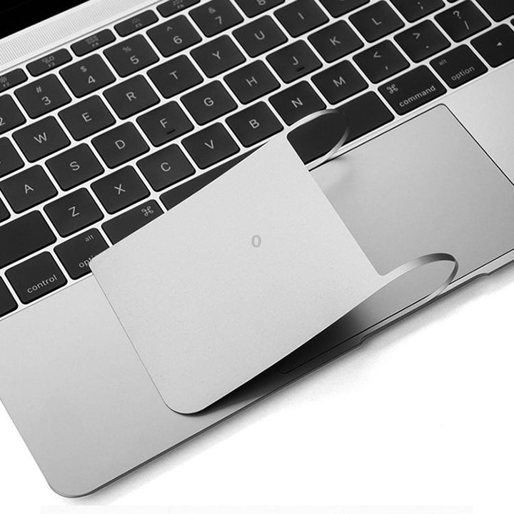 JRC 2 in 1 Laptop Palm Rest Sticker + Touchpad Film Set For MacBook Pro 16 inch A2141 (with Touch Bar)(Silver)