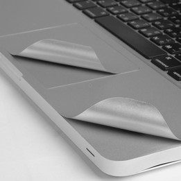 JRC 2 In 1 Full Support Sticker + Touchpad Film Computer Full Wrist Support Sticker Set For MacBook Air 13.3 A1932 (2018)(Deep G