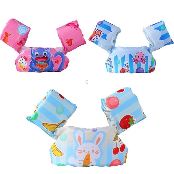 Children Swimming Foam Arm Ring Baby Swimming Equipment Floating Ring Water Sleeve Buoyancy Vest(Underwater World)