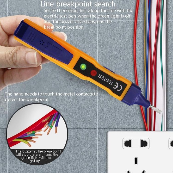 Non-Contact Smart Sound And Light Sensing Measuring Electric Pen
