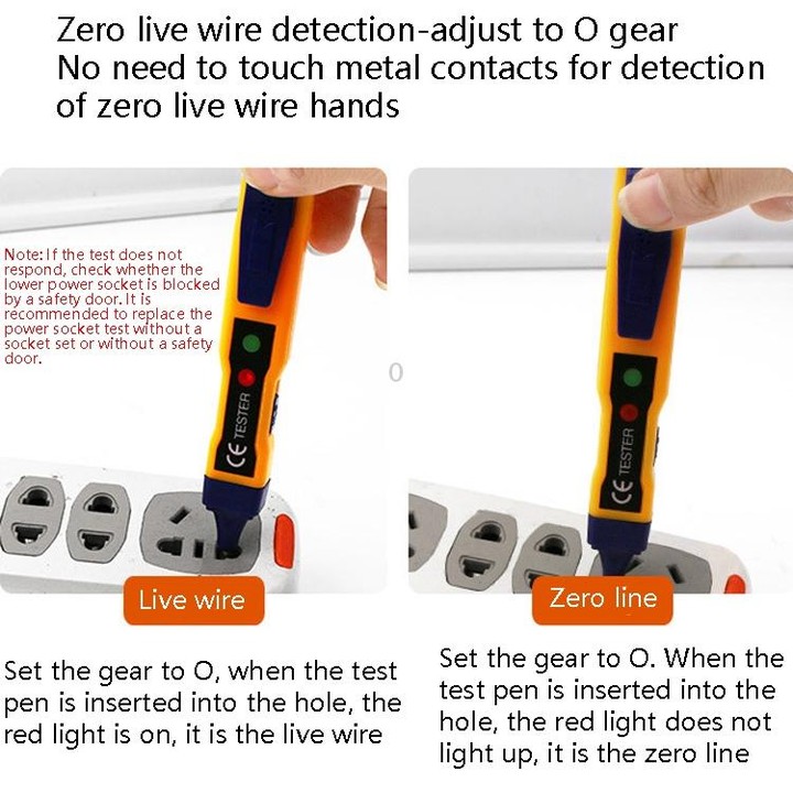 Non-Contact Smart Sound And Light Sensing Measuring Electric Pen