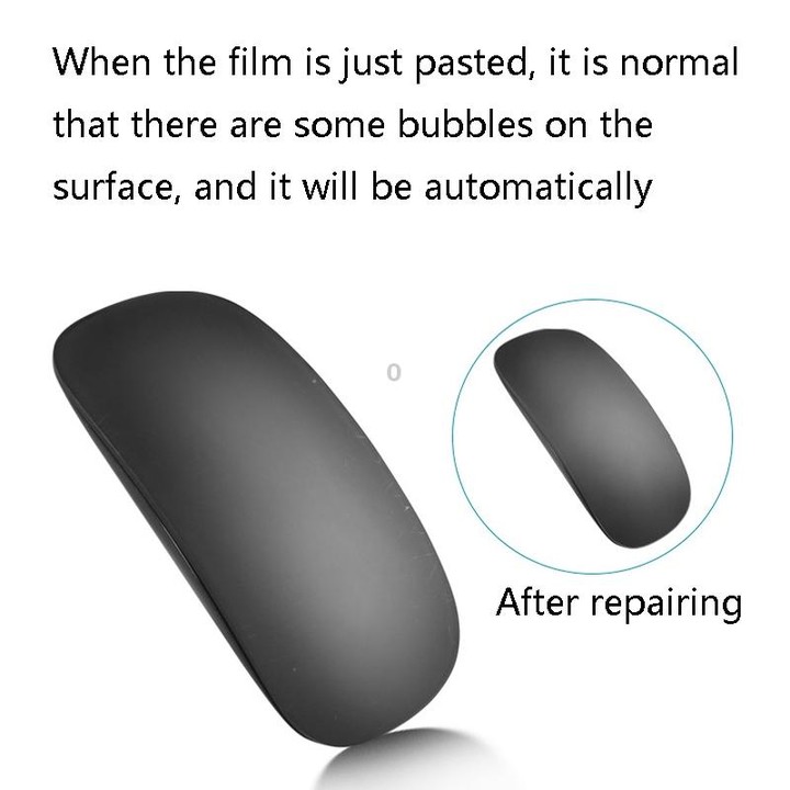 4 PCS 2 in 1 Mouse Front Film + Back Film Protection Flim Sticker Set For Apple Magic Trackpad 2