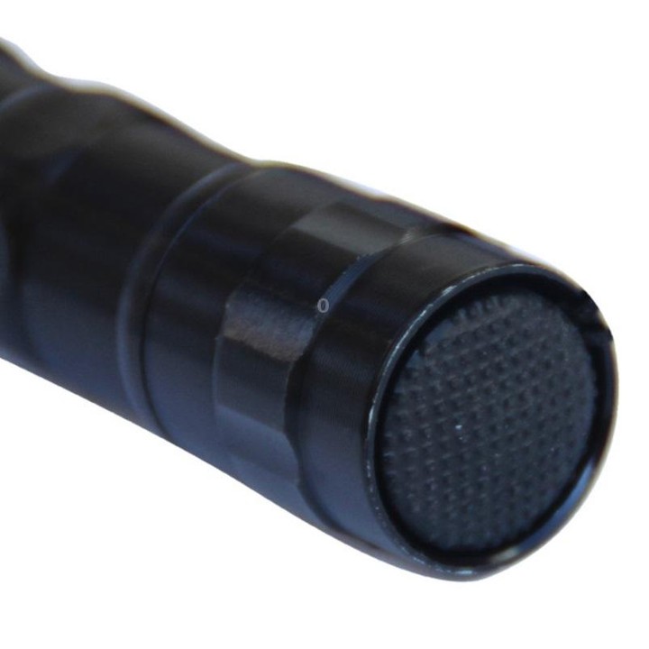 JUNGLELEOPARD 3 PCS Aluminum Alloy Strong Light Flashlight Mini Spotlight LED Light(Black)