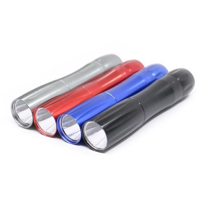 5 PCS Mini LED Strong Light Flashlight Household Outdoor Aluminum Alloy Keychain Flashlight Random Colour Delivery(Gift Box With
