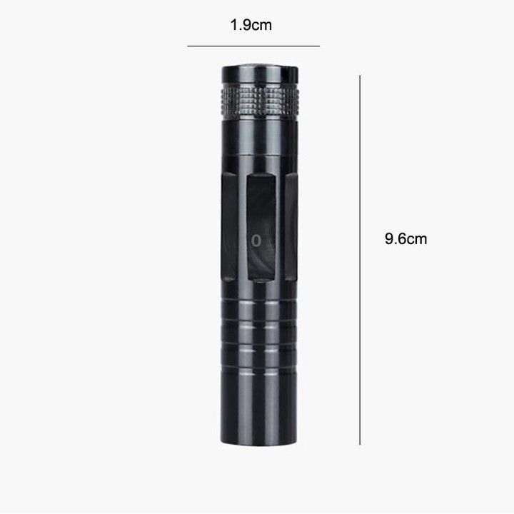 5 PCS LED Mini Strong Light Flashlight Outdoor Emergency Strong Light Keychain Flashlight, Random Colour Delivery(White Box)