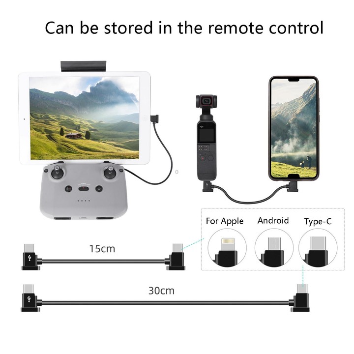 Sunnylife TY-X9304 Suitable For DJI Mavic Air 2S / DJI FPV Flight Glasses V2 / Mavic Mini2 / Osmo Pocket 2 Mobile Phone Tablet C